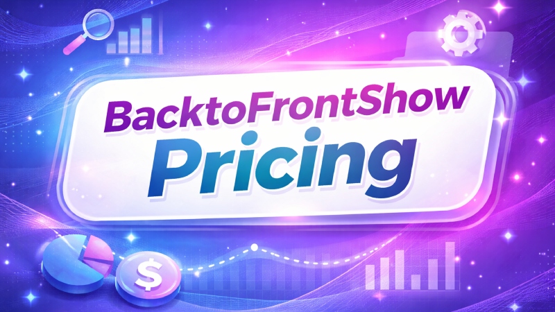 backtofrontshow pricing