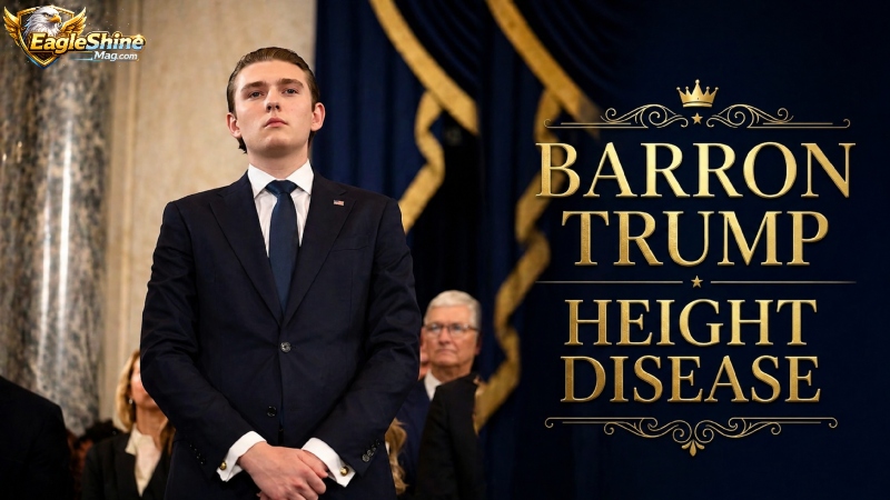 barron trump height disease